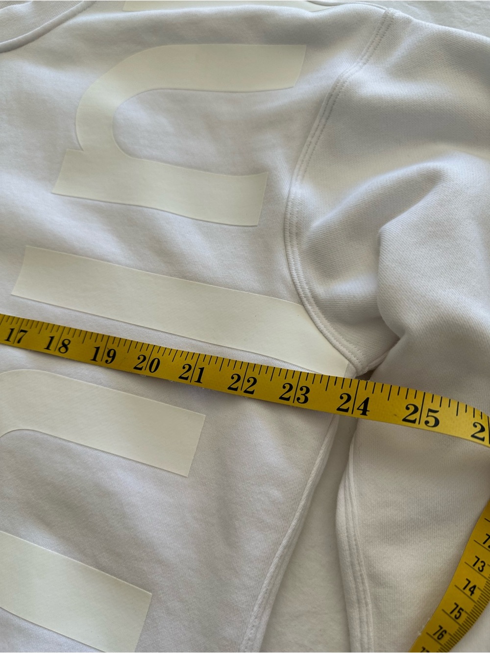 Lululemon white on white logo sweatshirt, size medium - Picture 10 of 15